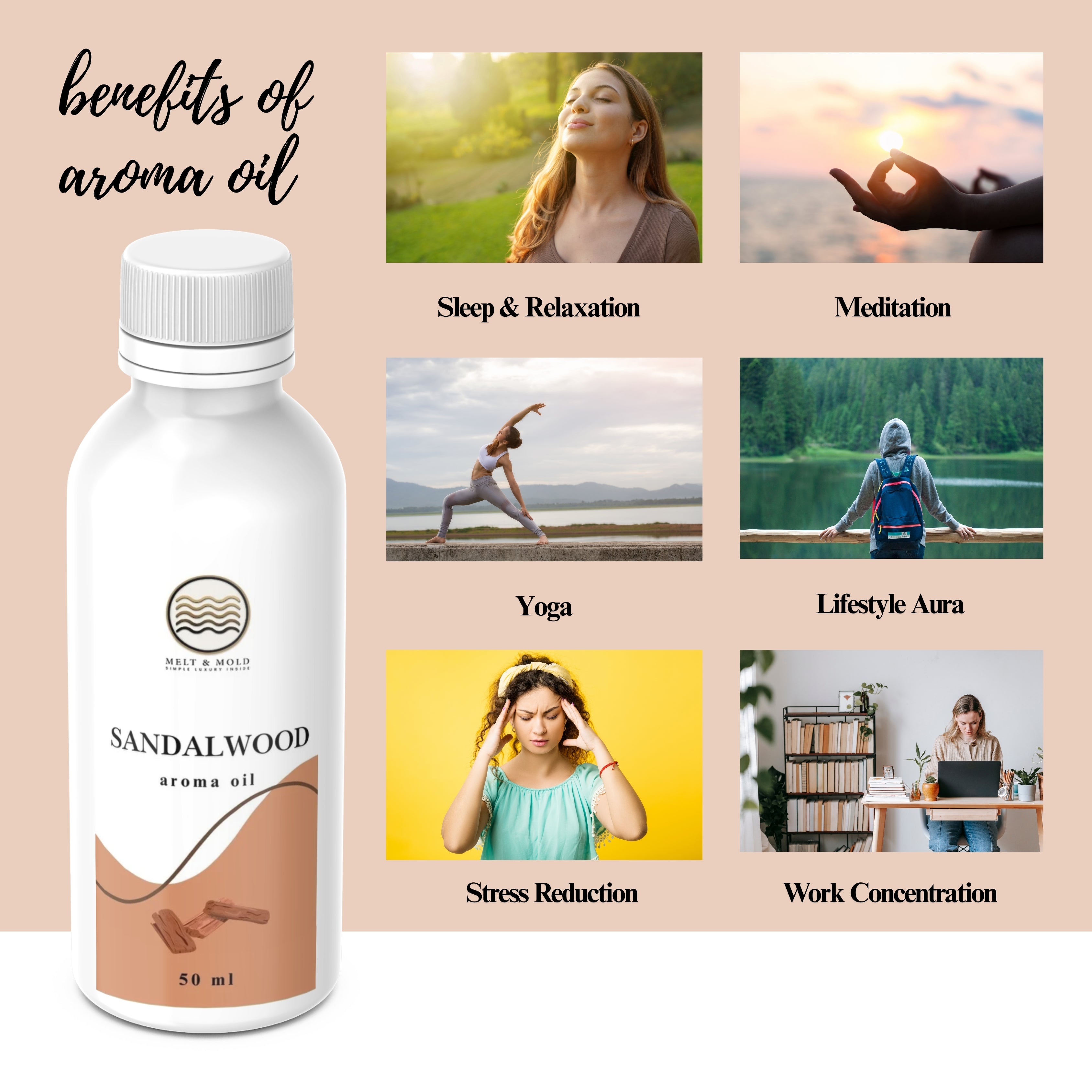 Sandalwood Fragrance Oil – Lifestyle | Melt & Mold