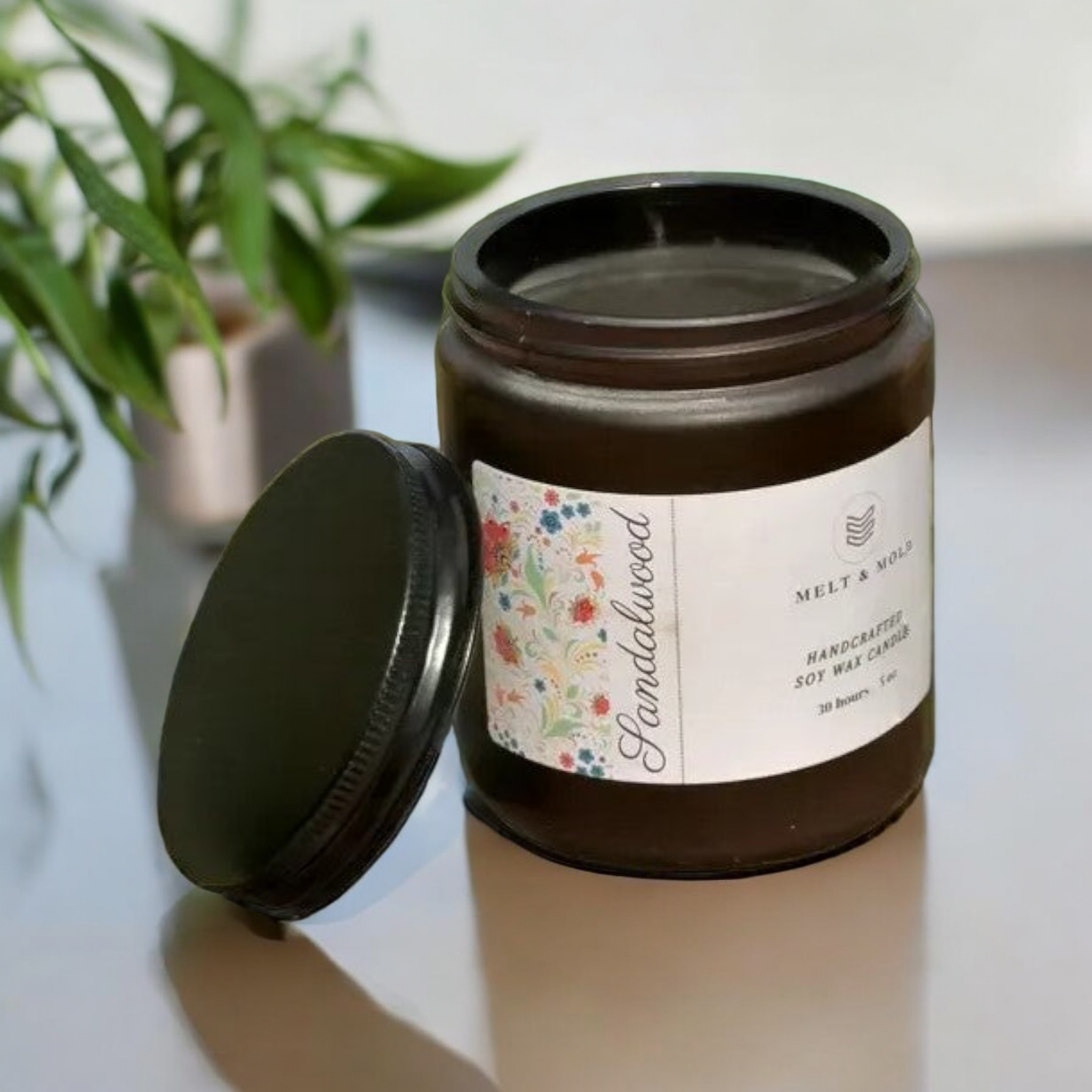 Sandalwood Scented Candle