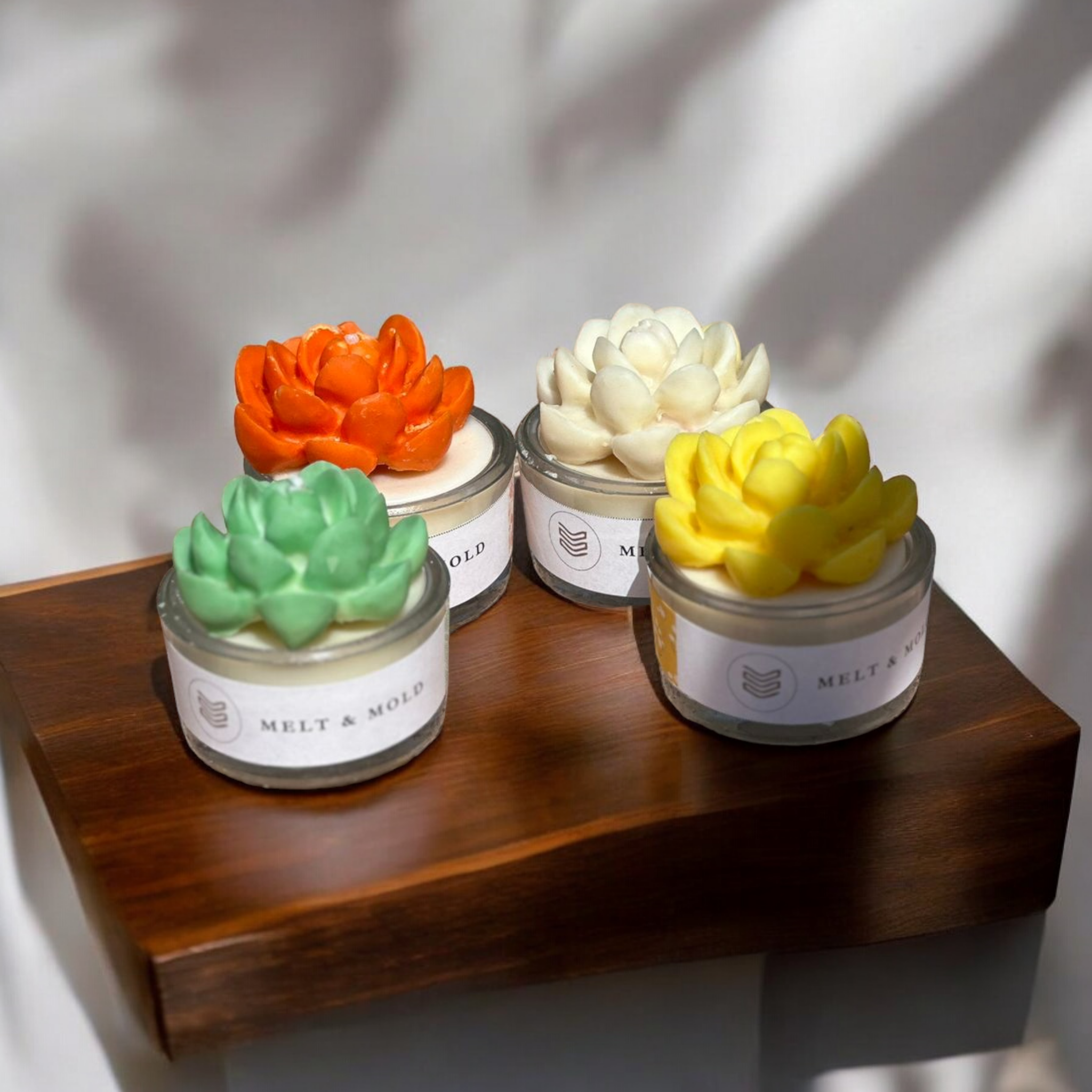 Succulent Candle