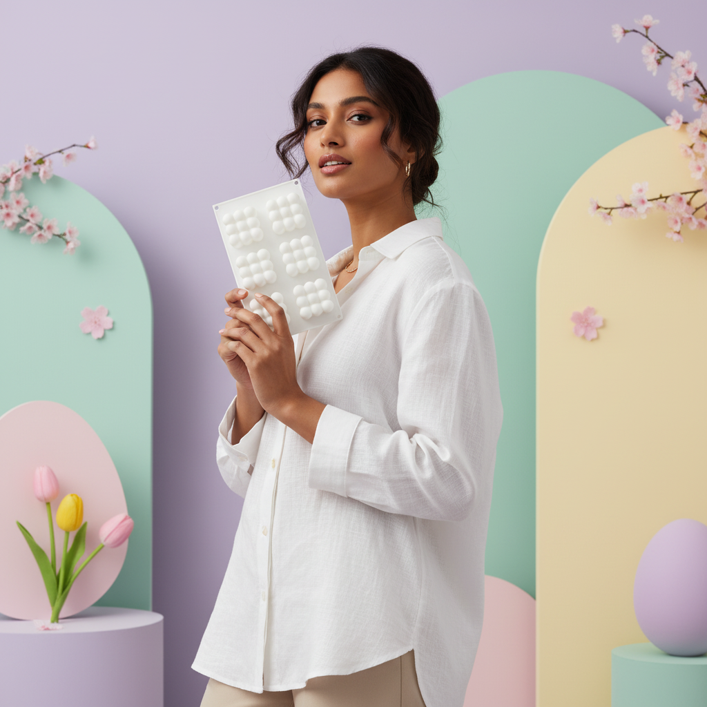 Bubble Candle Silicone Mould