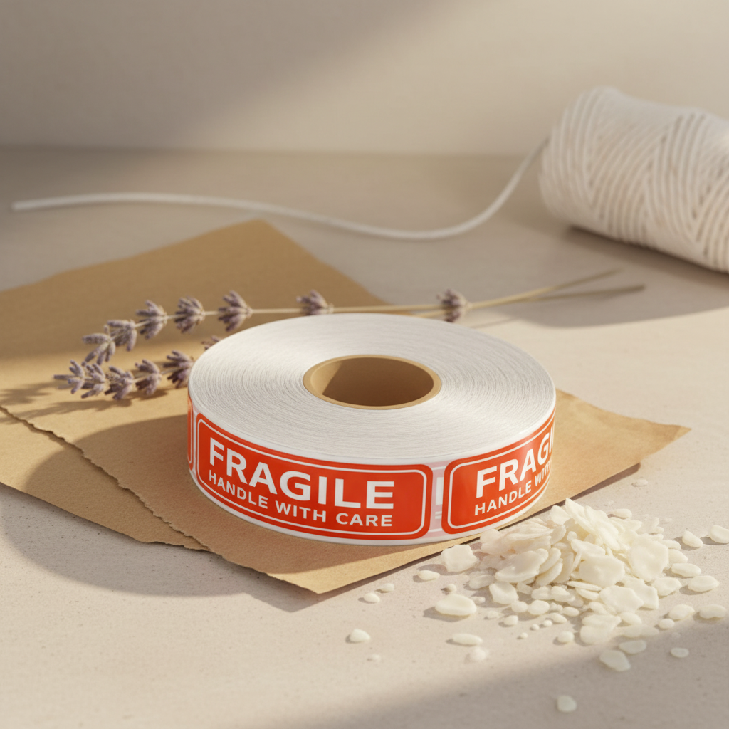 Fragile Sticker Roll | Melt & Mold