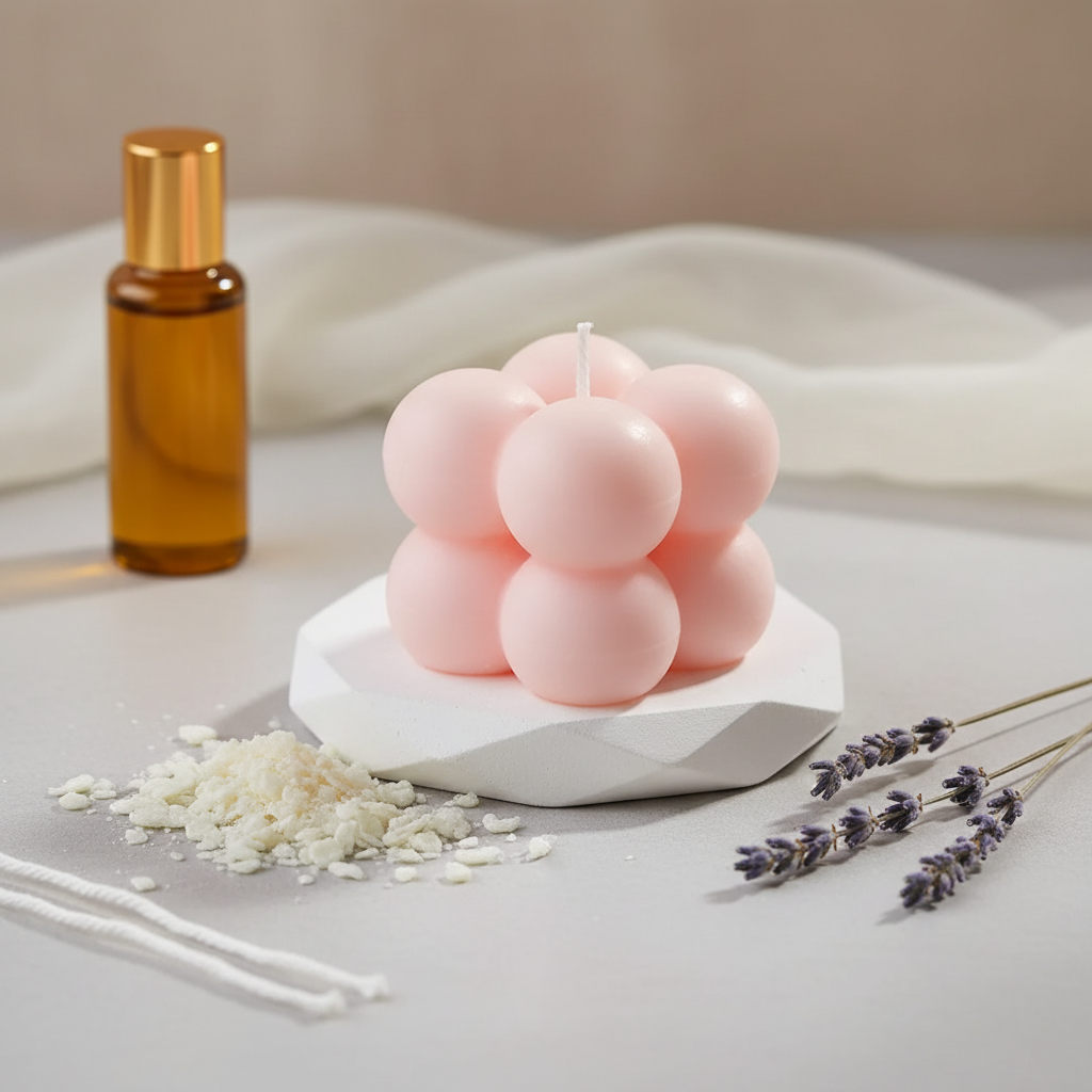 Mini Bubble Candle Mould- Single Cavity