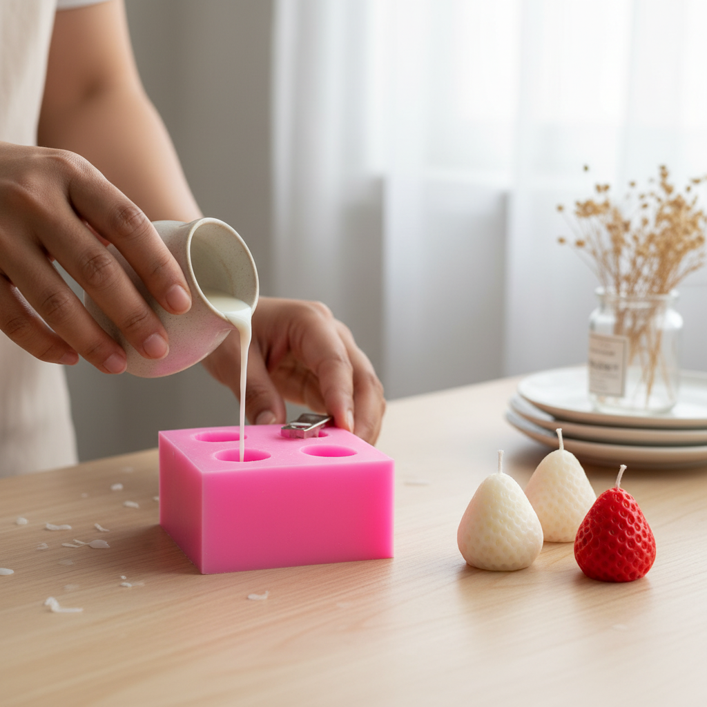 Strawberry Mini Silicone Mould