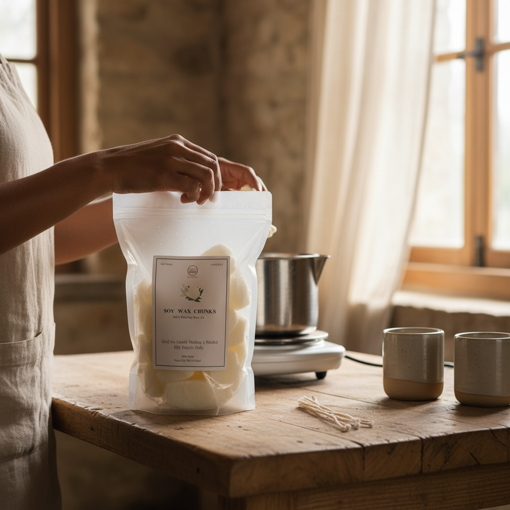 Soy Wax Chunks for Candle Making - AA+
