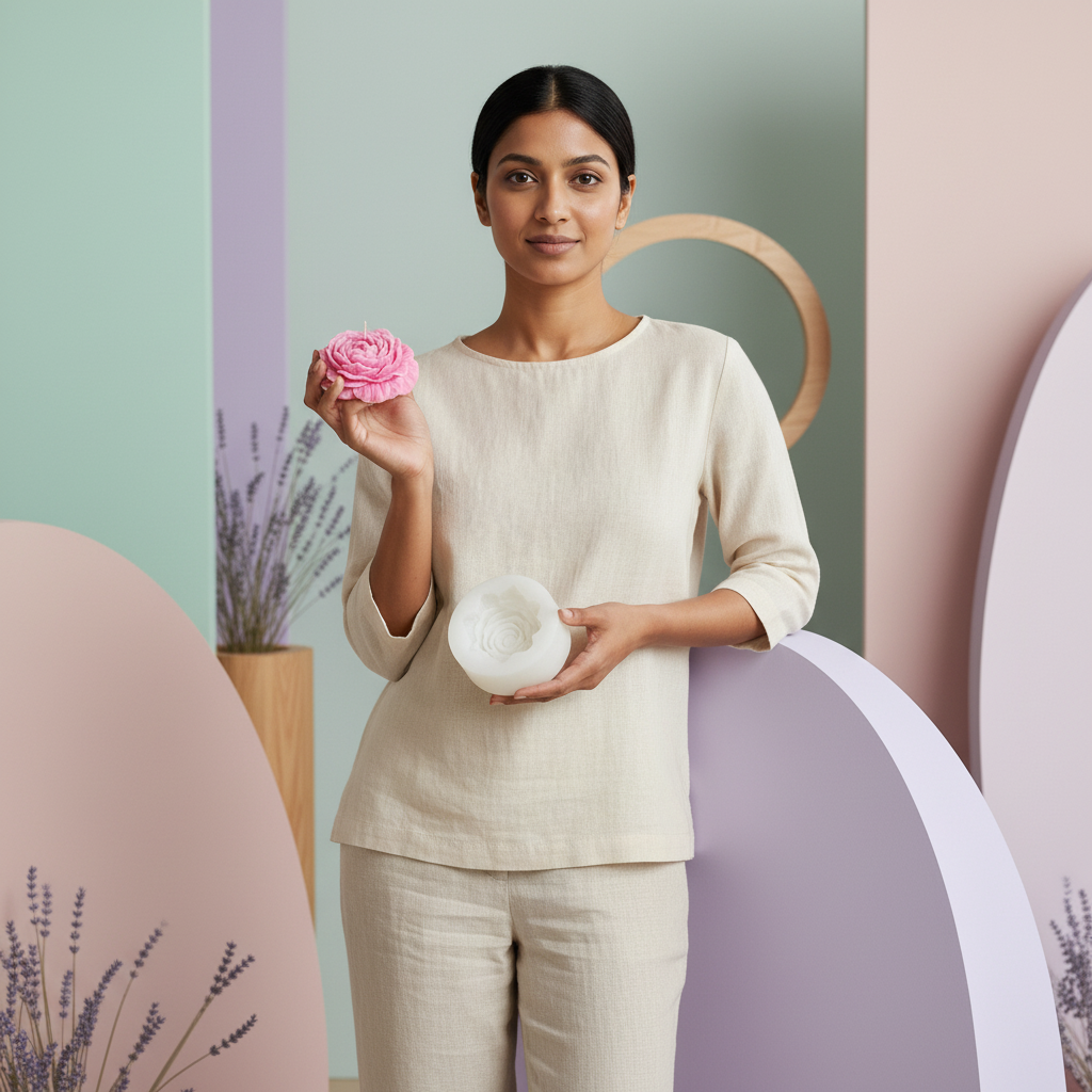 Peony Flower Silicone Mould