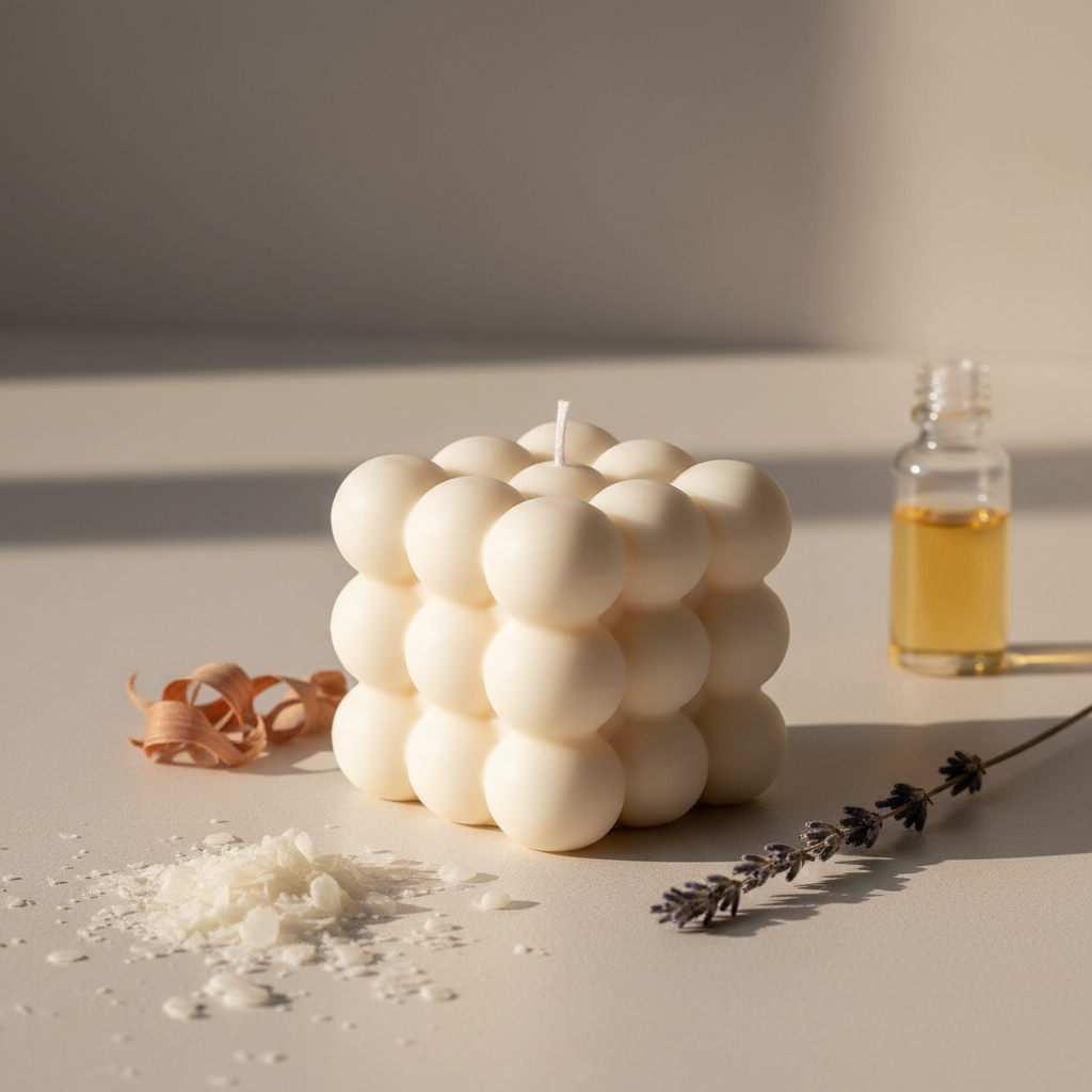 Bubble Candle – Lifestyle | Melt & Mold