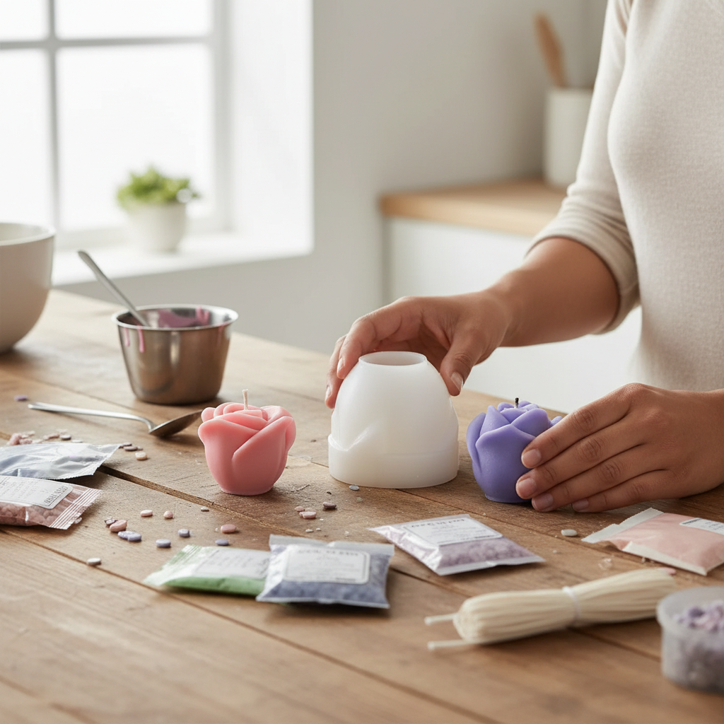 Rose Bud Silicone Mould