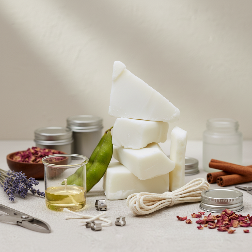 Soy Wax Chunks for Candle Making - AA+