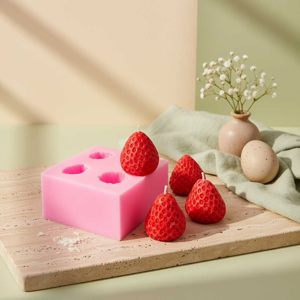 Strawberry Mini Silicone Mould