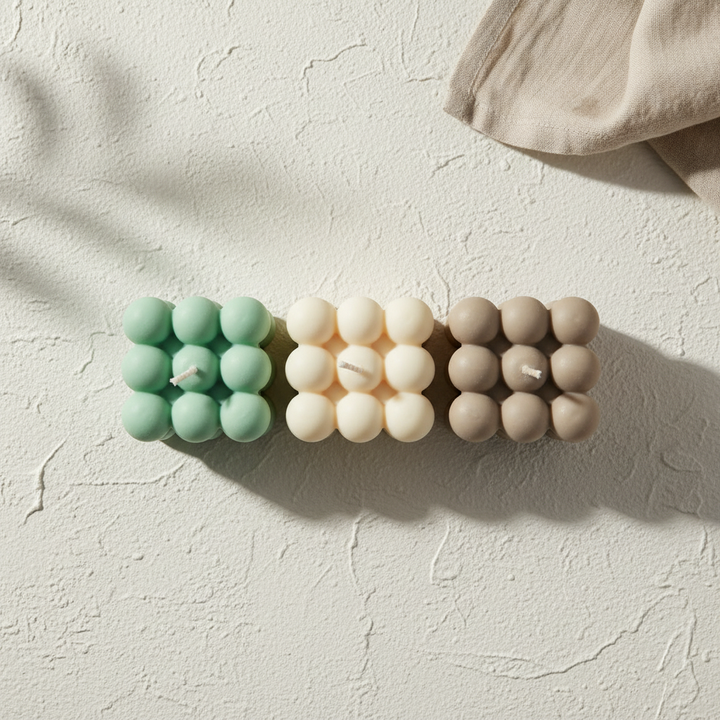 Bubble Candle – Size Reference | Melt & Mold