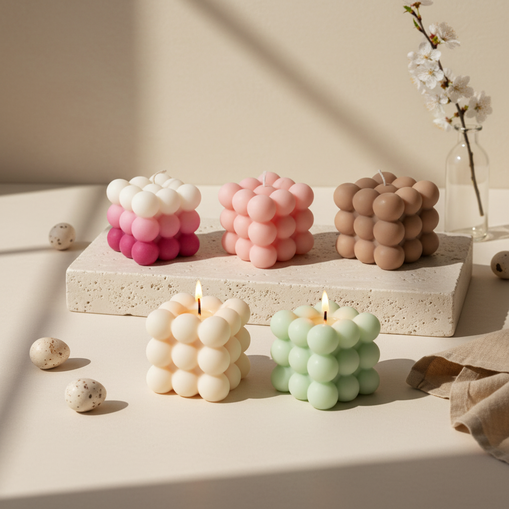 Bubble Candle | Melt & Mold