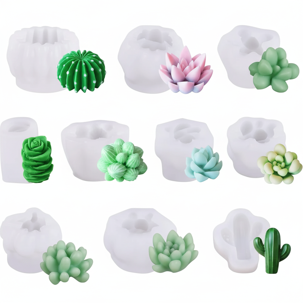 Succulent Moulds- Set Of 10