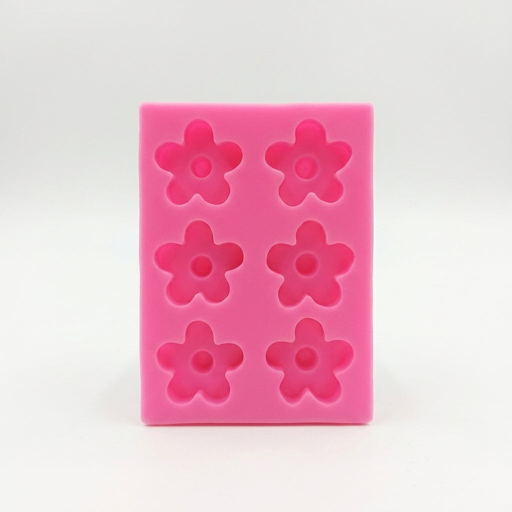 6 Cavity Flower Mould | Melt & Mold