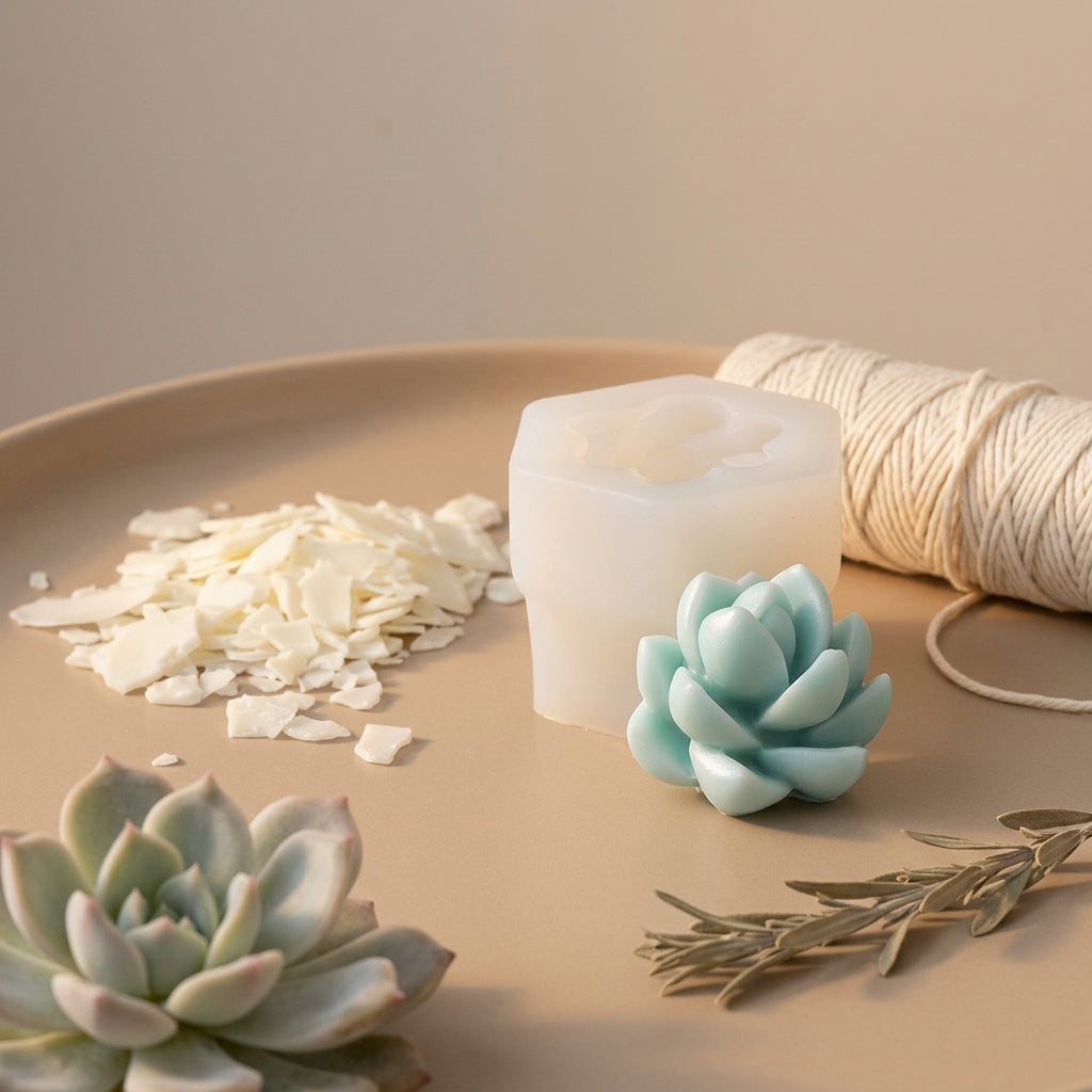 Succulent Mould 6 | Melt & Mold