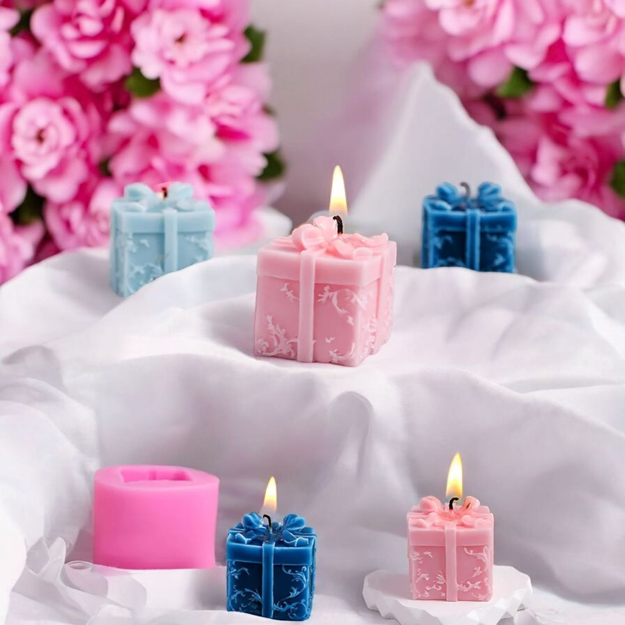 Gift Candle Silicone Mould
