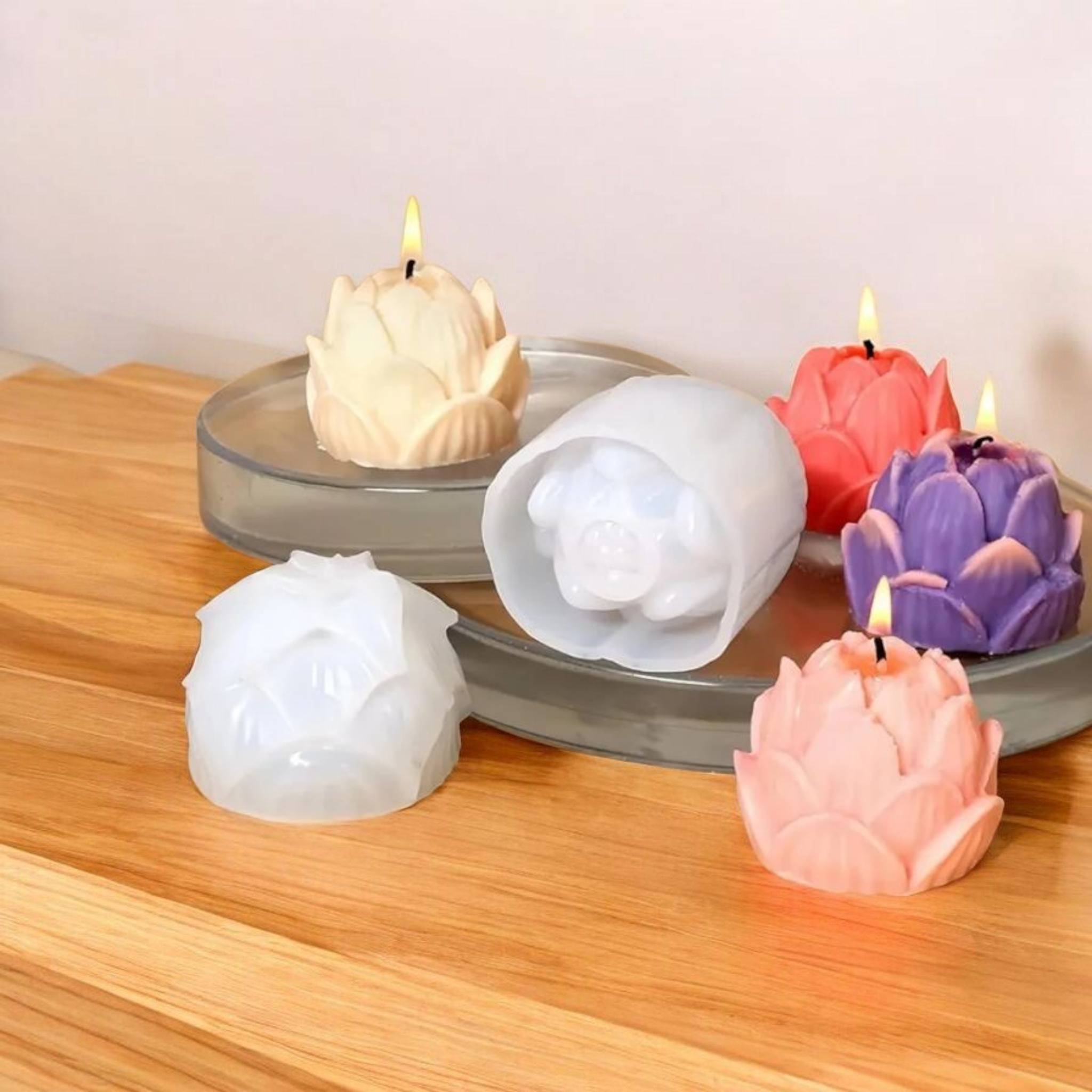 Lotus Silicone Mould