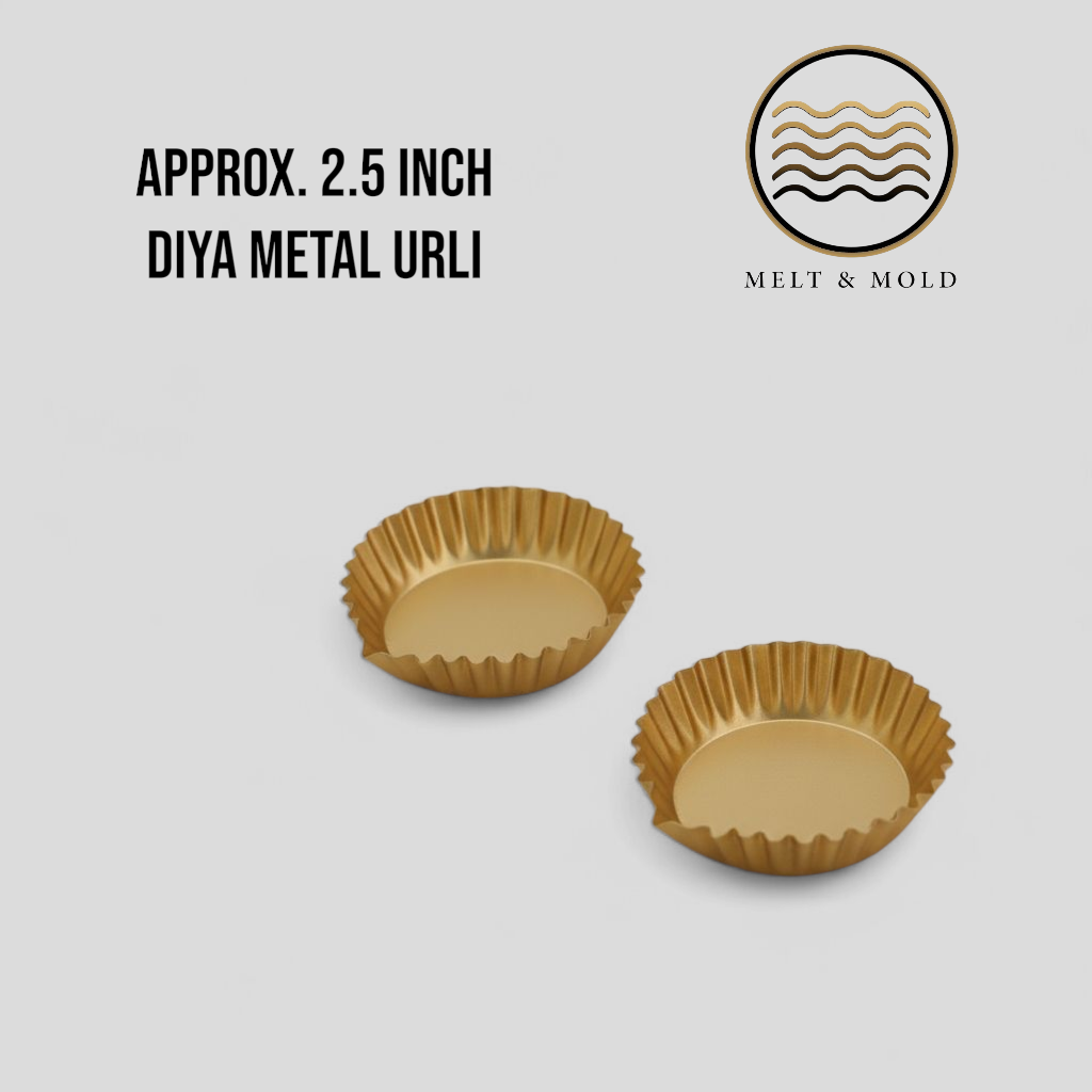 Diya Metal Urli- Pack Of 2
