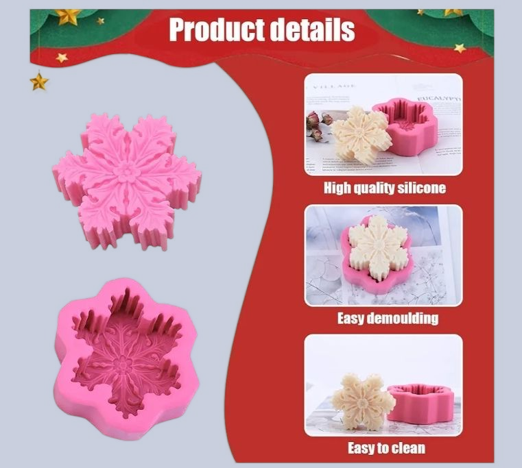 Snowflake Silicone Mould