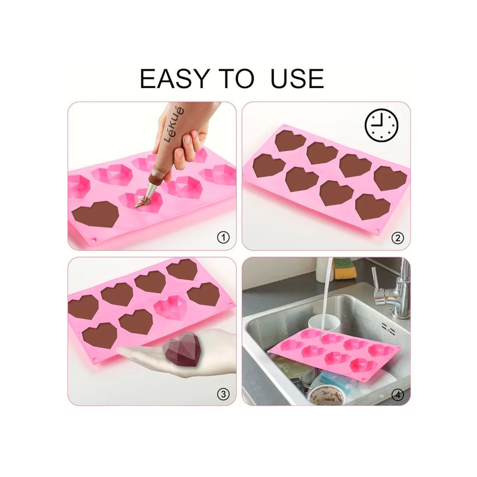 Heart Silicone Mould