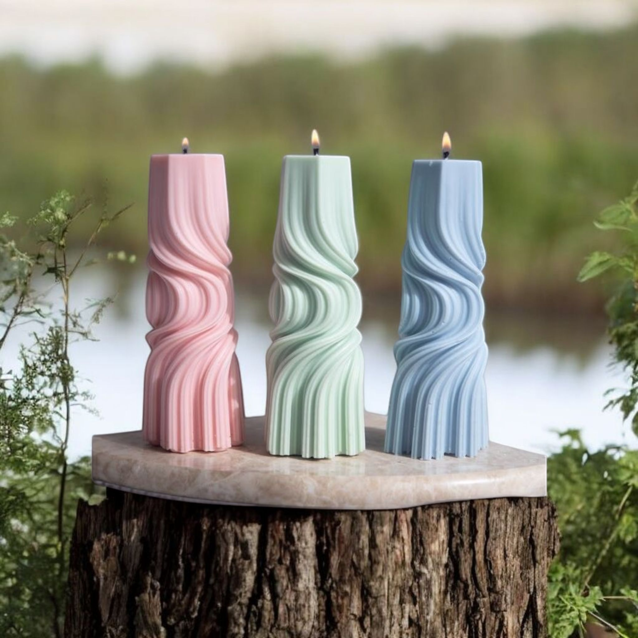 Melt & Mold Twisted Candles