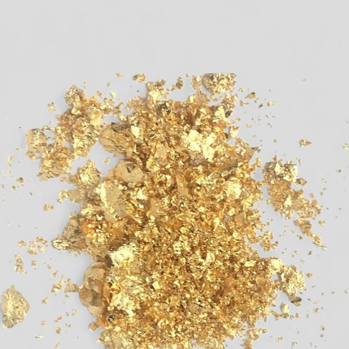 Golden Flakes For Candle Decor