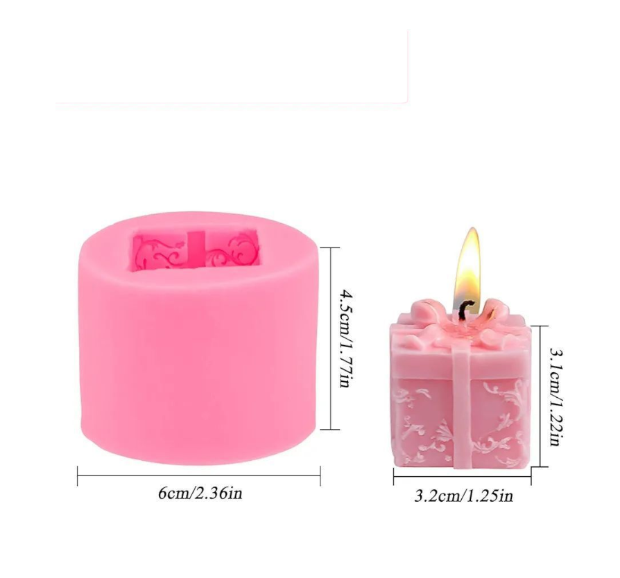 Gift Candle Silicone Mould – Detail View | Melt & Mold
