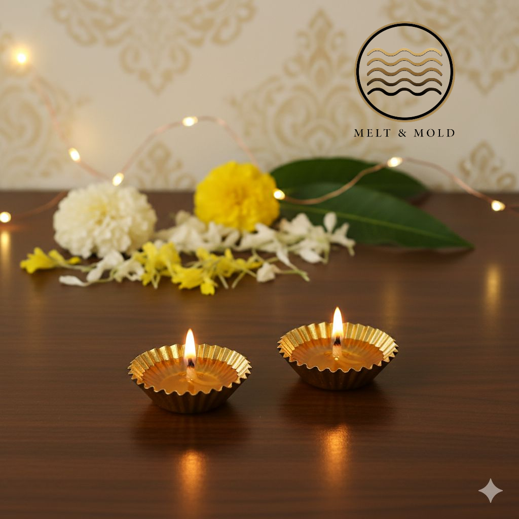 Diya Metal Urli- Pack Of 2