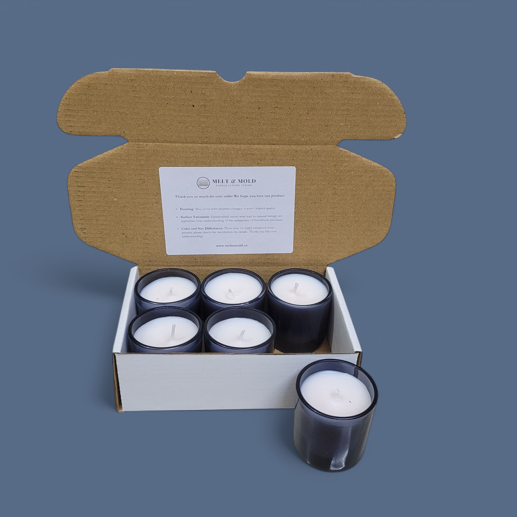 Shot Glass- Dark Blue