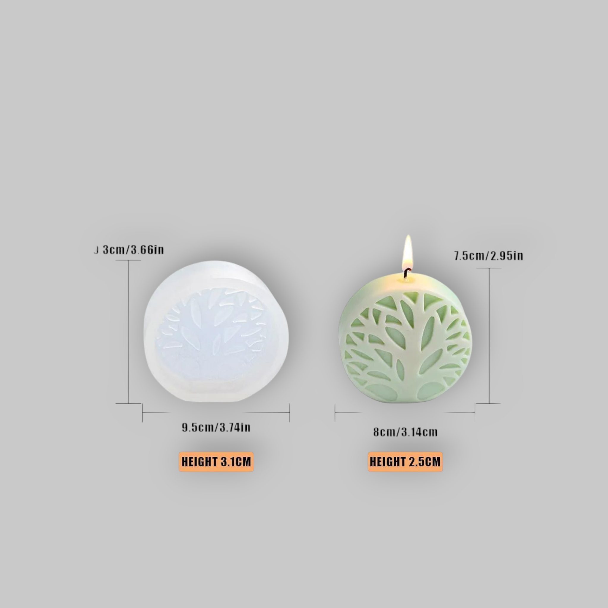 Tree Of Life Candle Silicone Mould