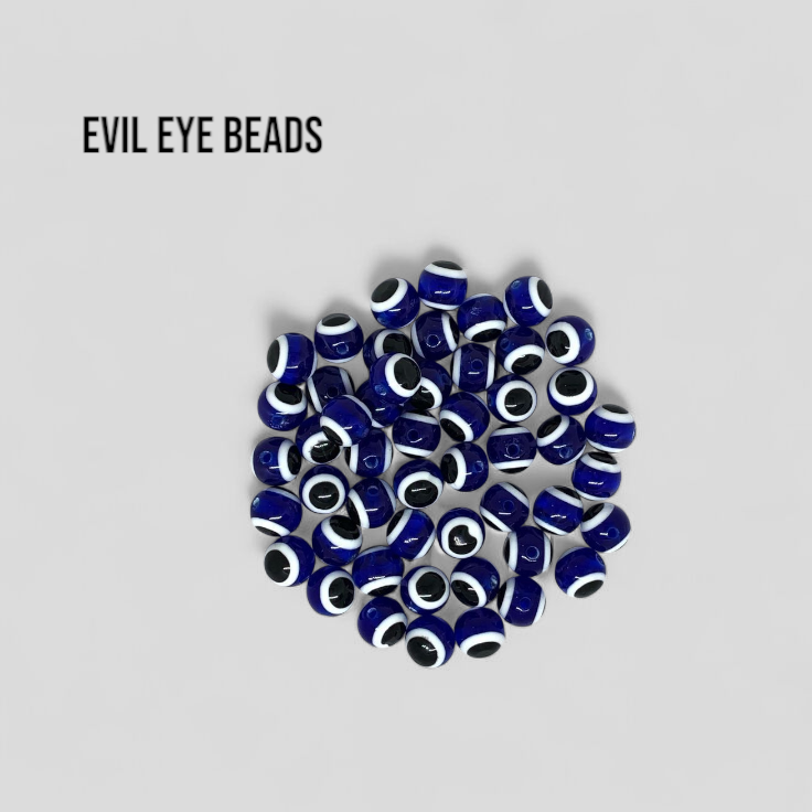 Evil Eye Beads - Pack Of 20