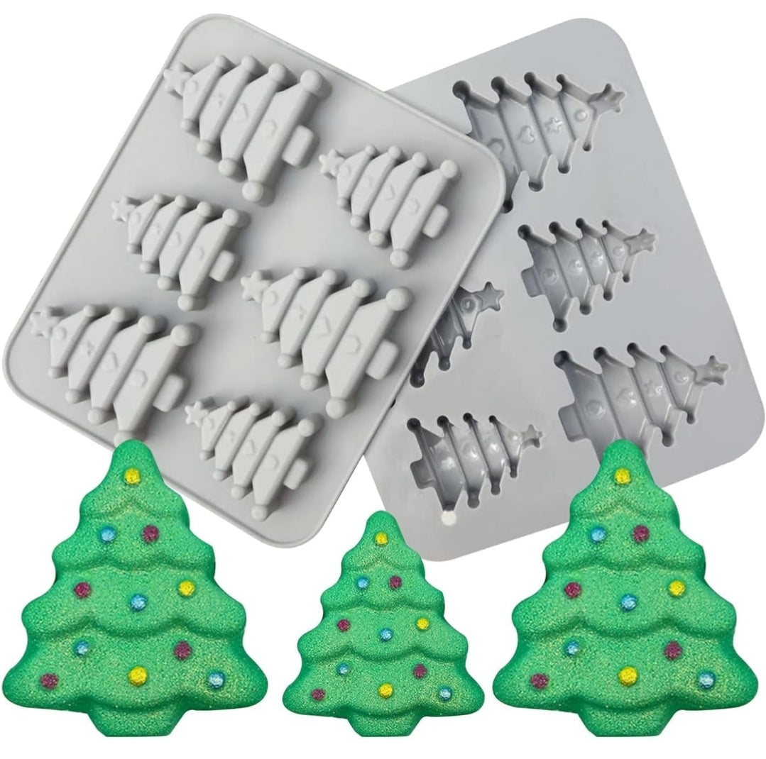 6 Cavity Christmas Tree Mould