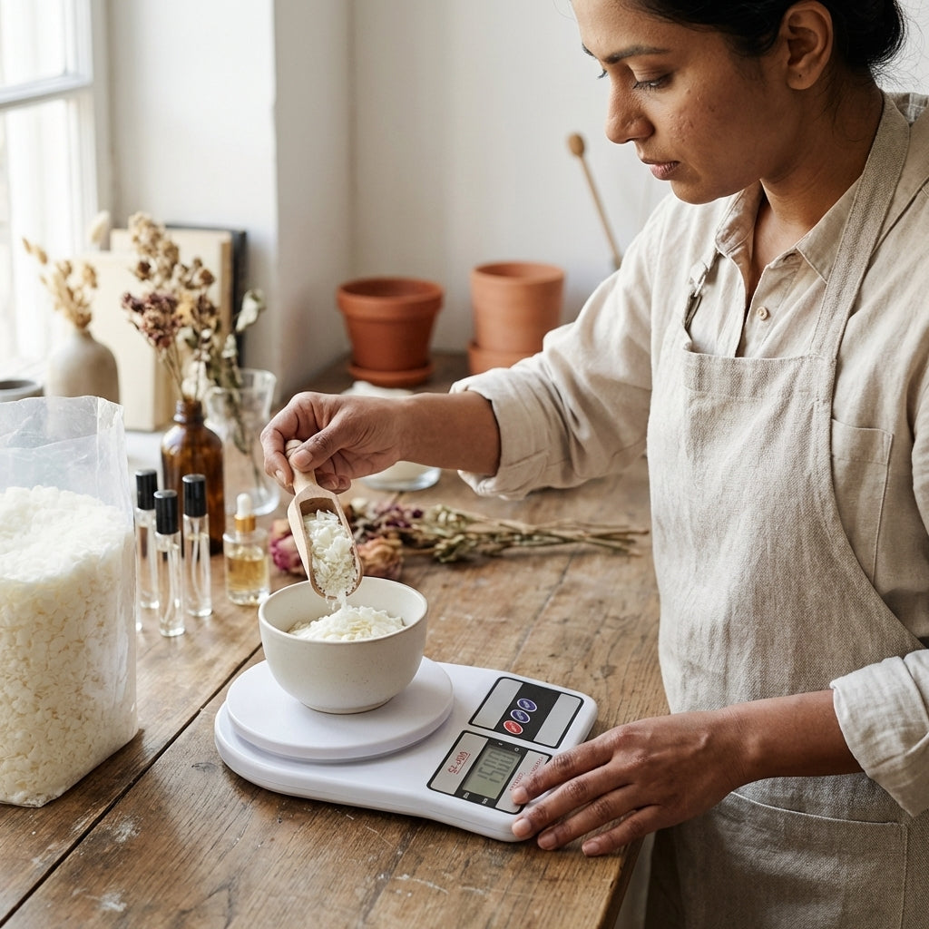 Digital Weighing Scale – Close-Up | Melt & Mold