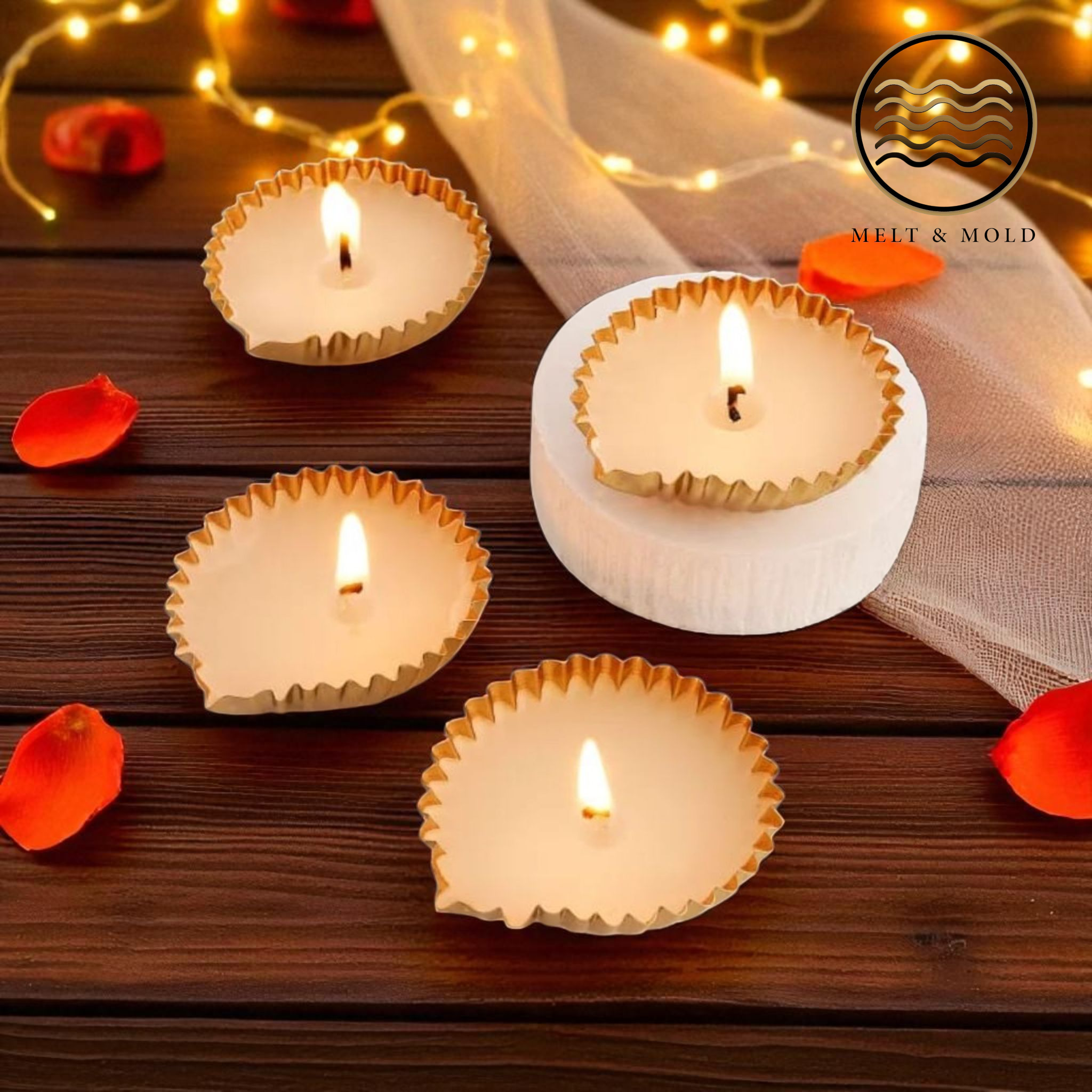 Diya Metal Urli- Pack Of 2