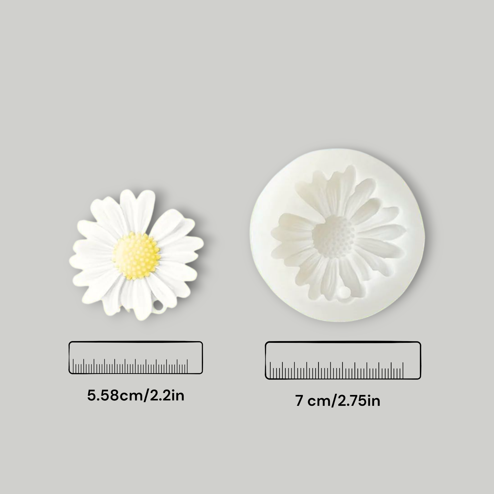Daisy Candle Silicone Mould