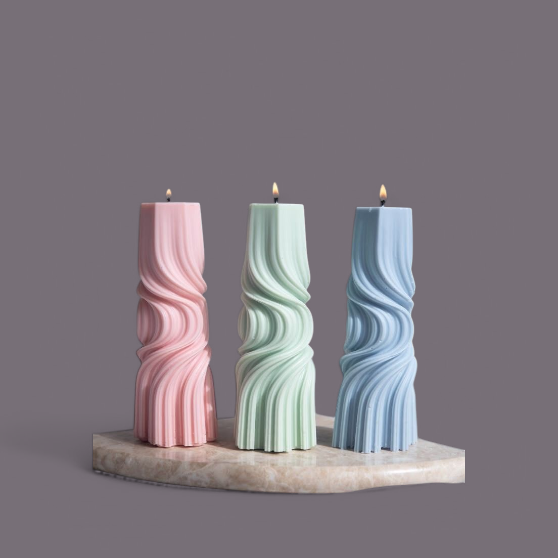 Melt & Mold Twisted Candles