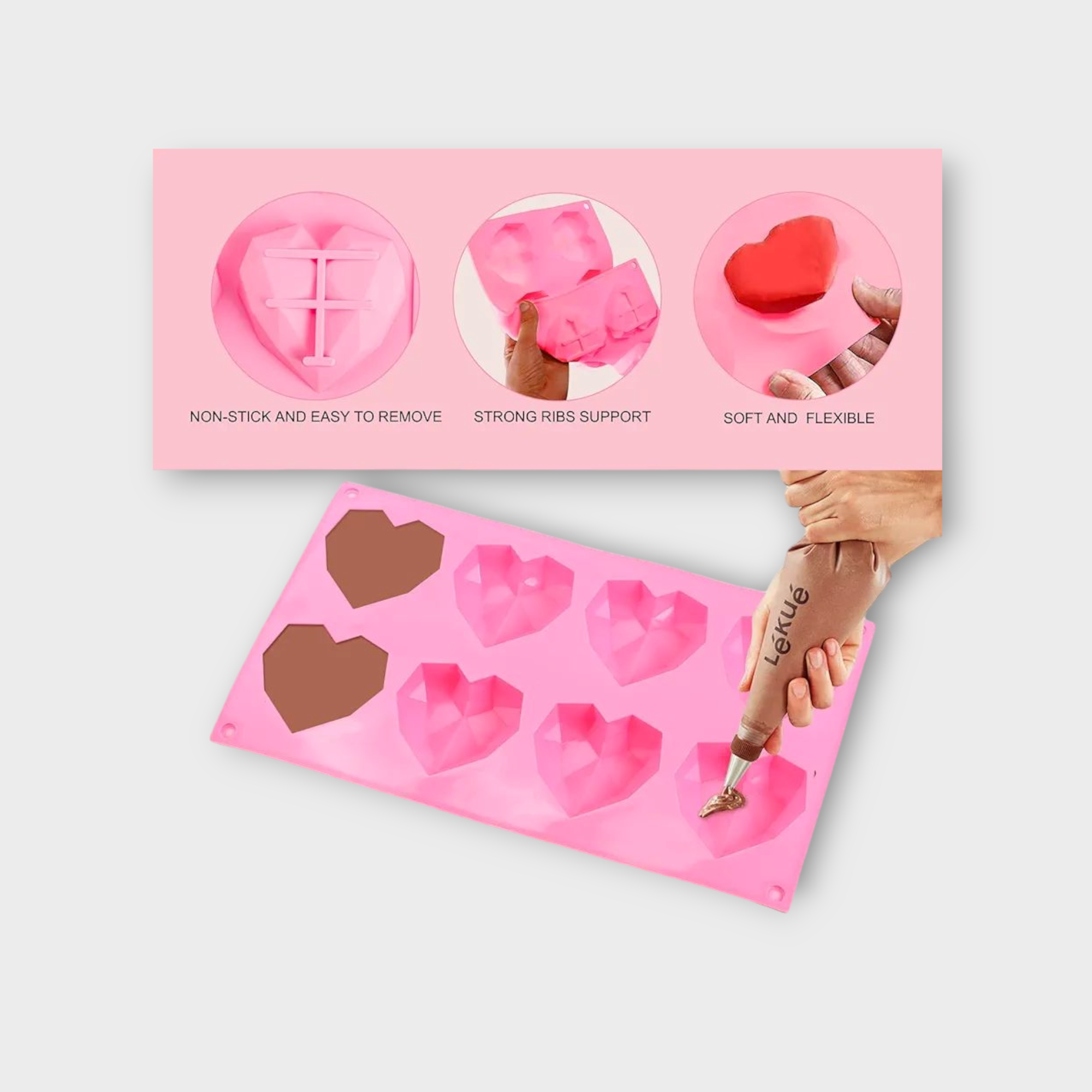 Heart Silicone Mould