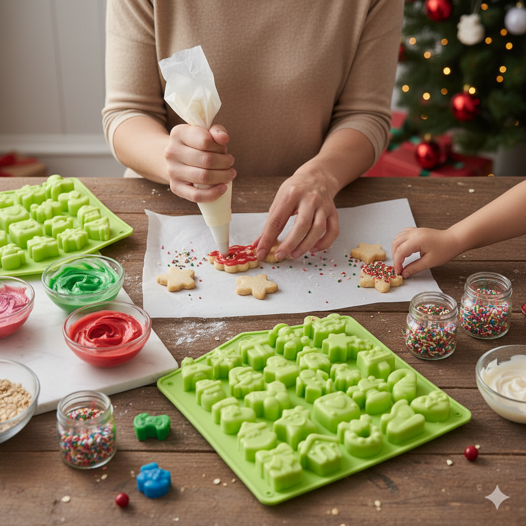 Multicavity Christmas Mould