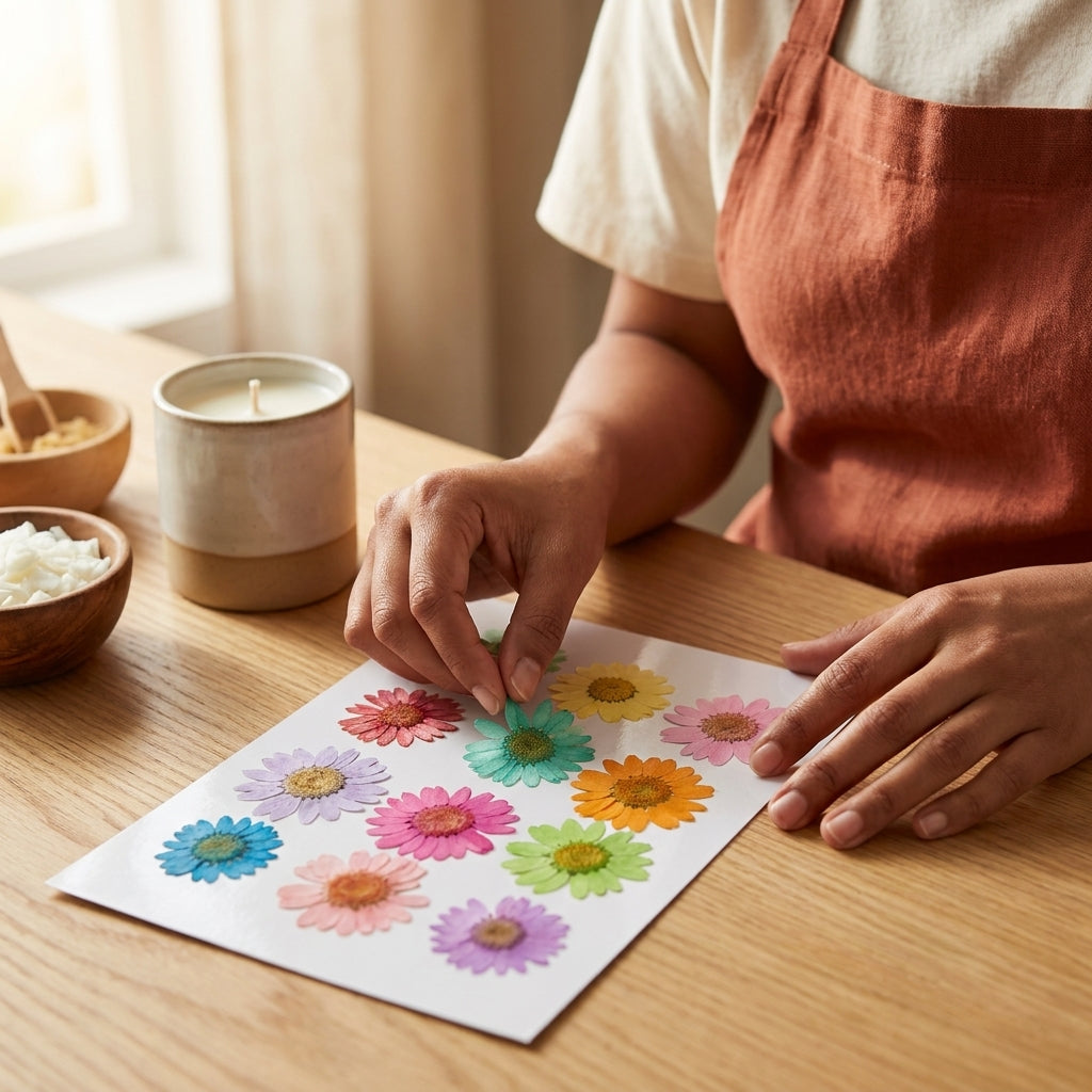 Daisy Flower Pressed Sheet
