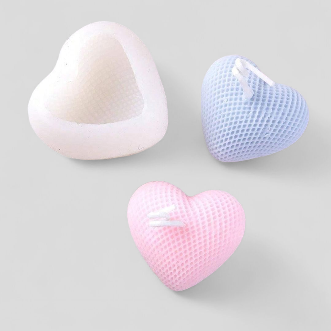 Mesh Heart Mould - 3 inch