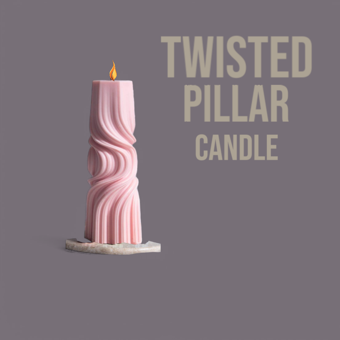 Melt & Mold Twisted Candles