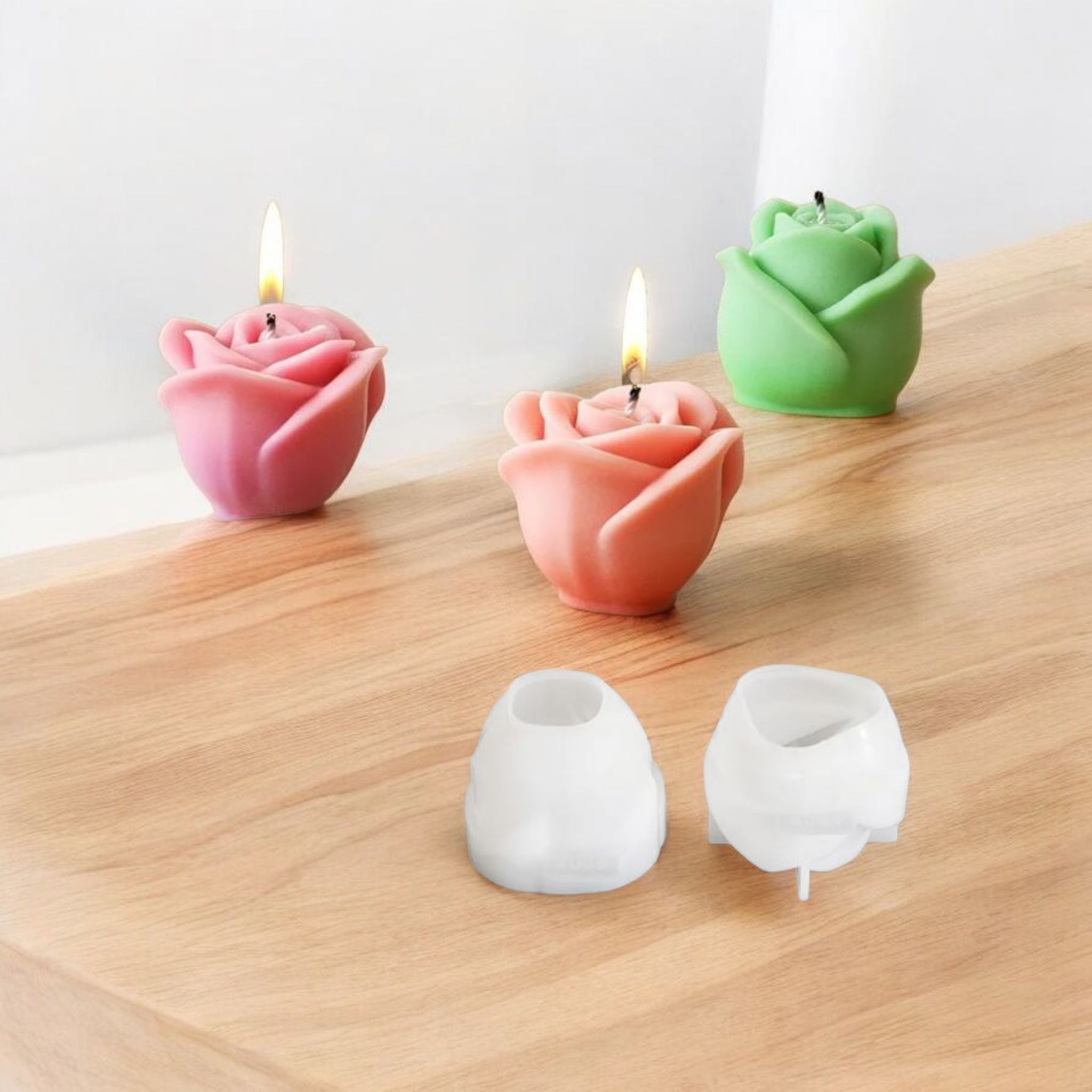 Rose Bud Silicone Mould