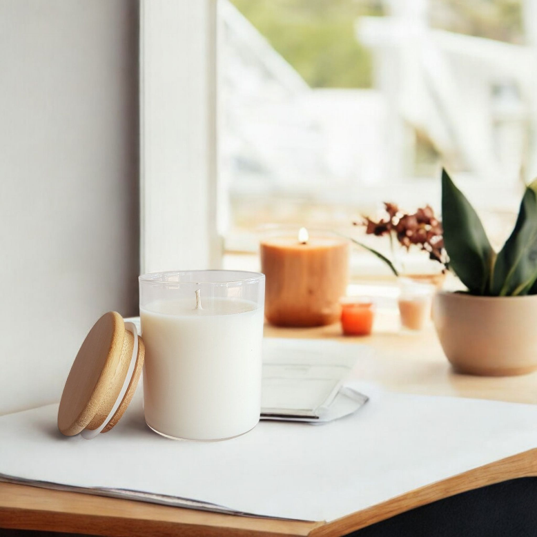 180-200 ml Transparent Glass Jar With Lid