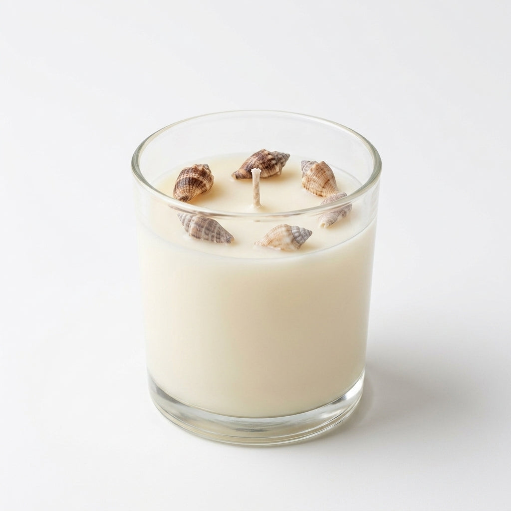 Brown Shells for Candle Making – 50g Packet | Melt & Mold