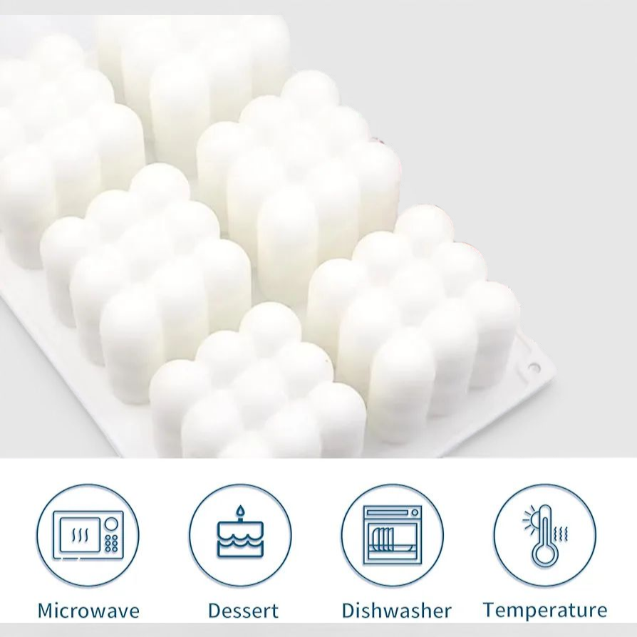 Bubble Candle Silicone Mould