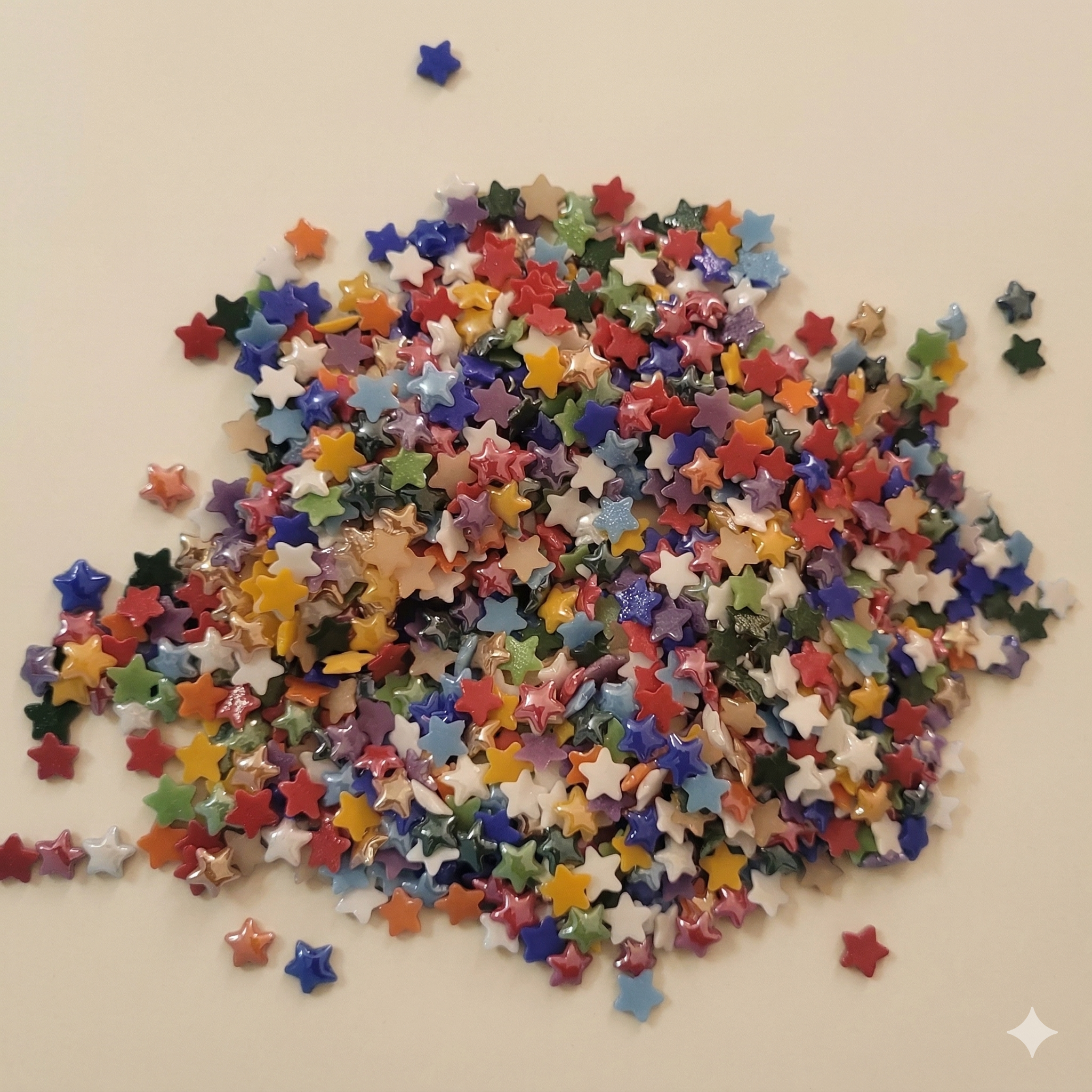Ceramic Stars For Candle Decor-Approx 150 pcs
