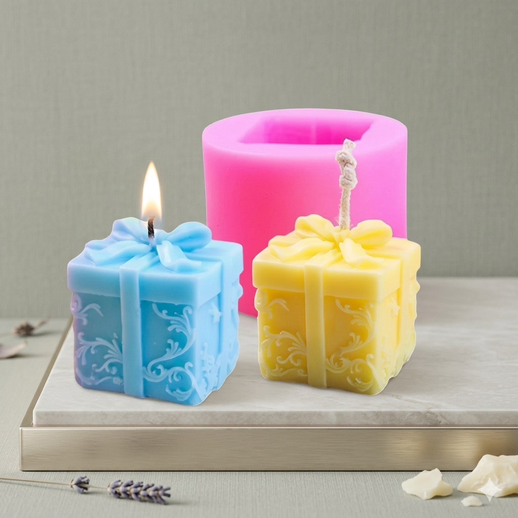 Gift Candle Silicone Mould – Product View | Melt & Mold