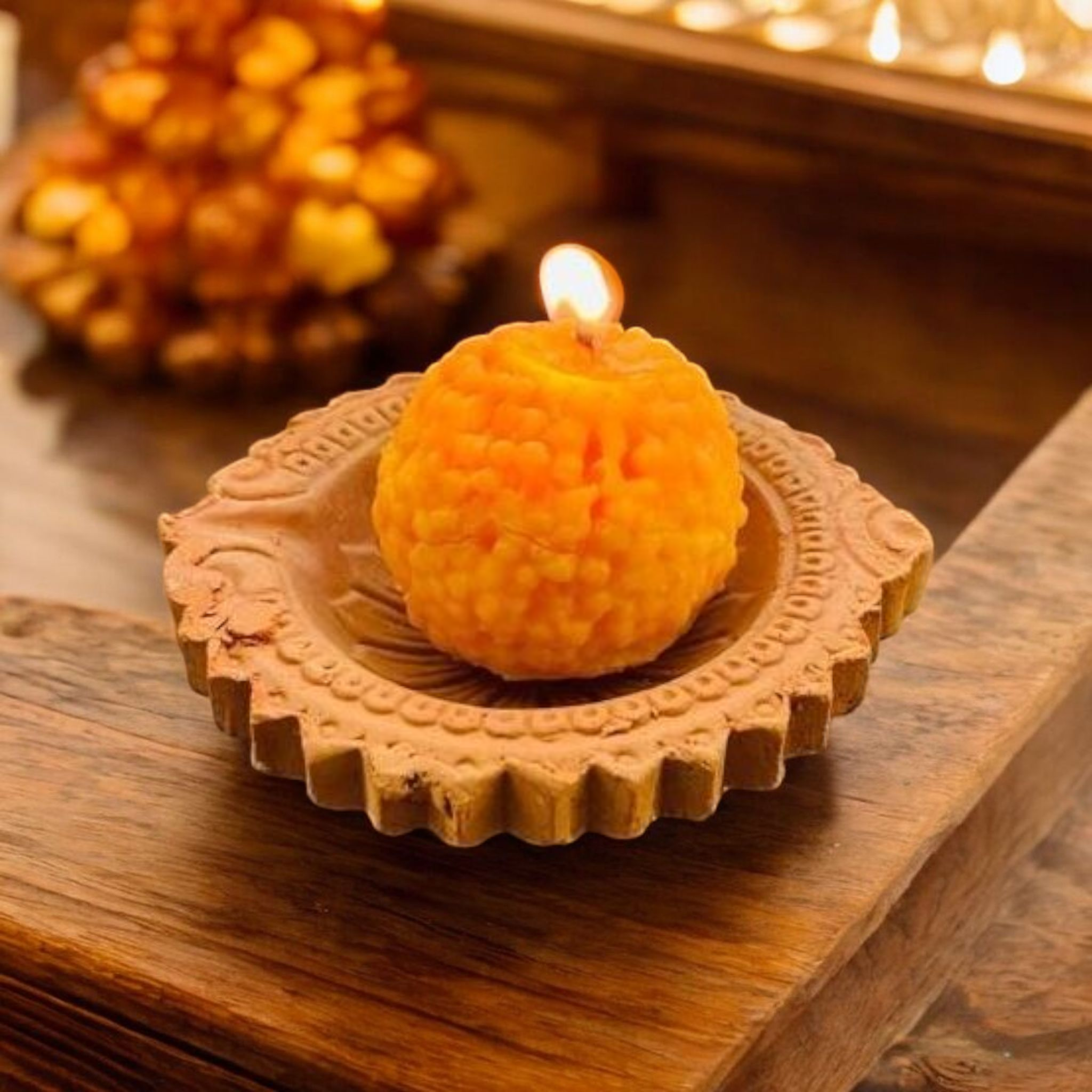Ladoo Candle - Sweet Aroma Candle