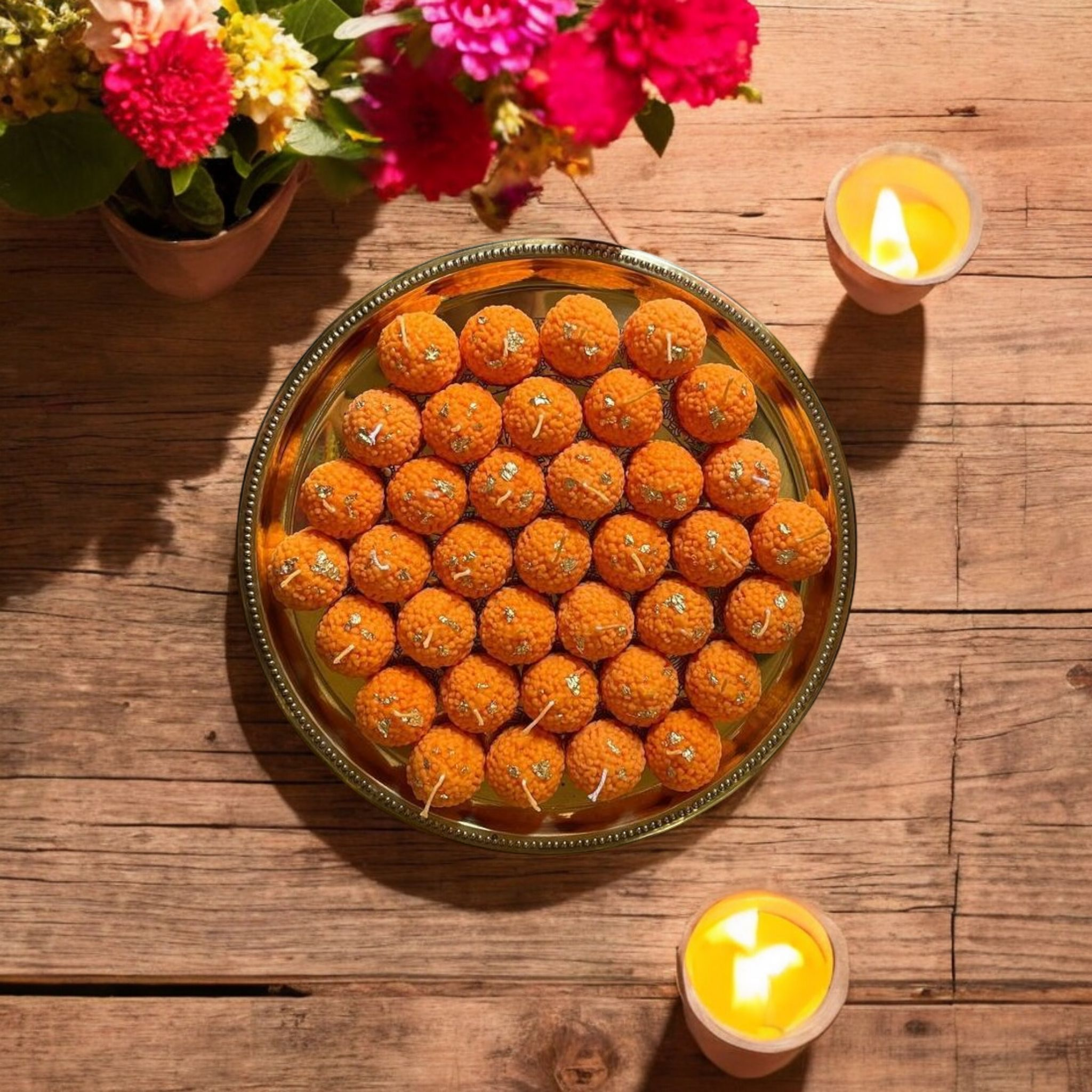 Ladoo Candle - Sweet Aroma Candle