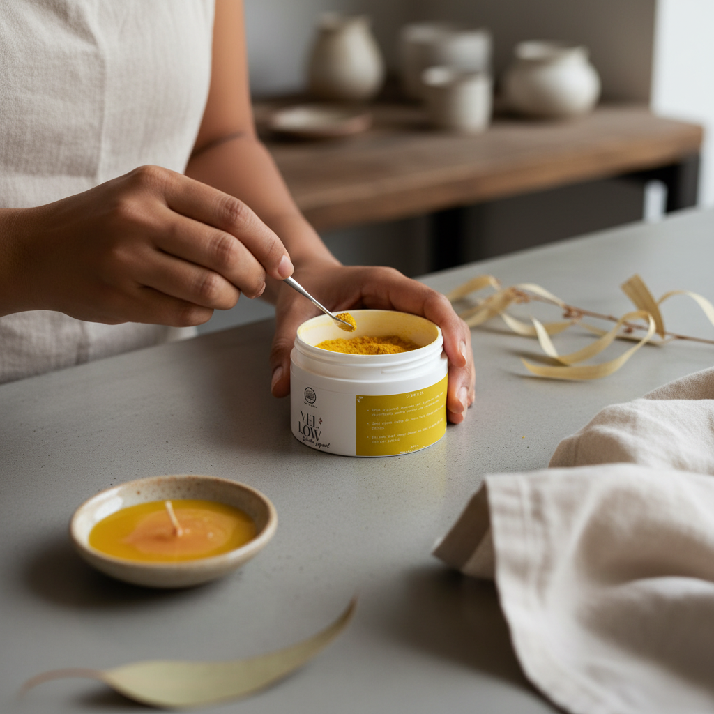 Candle Pigment - Yellow