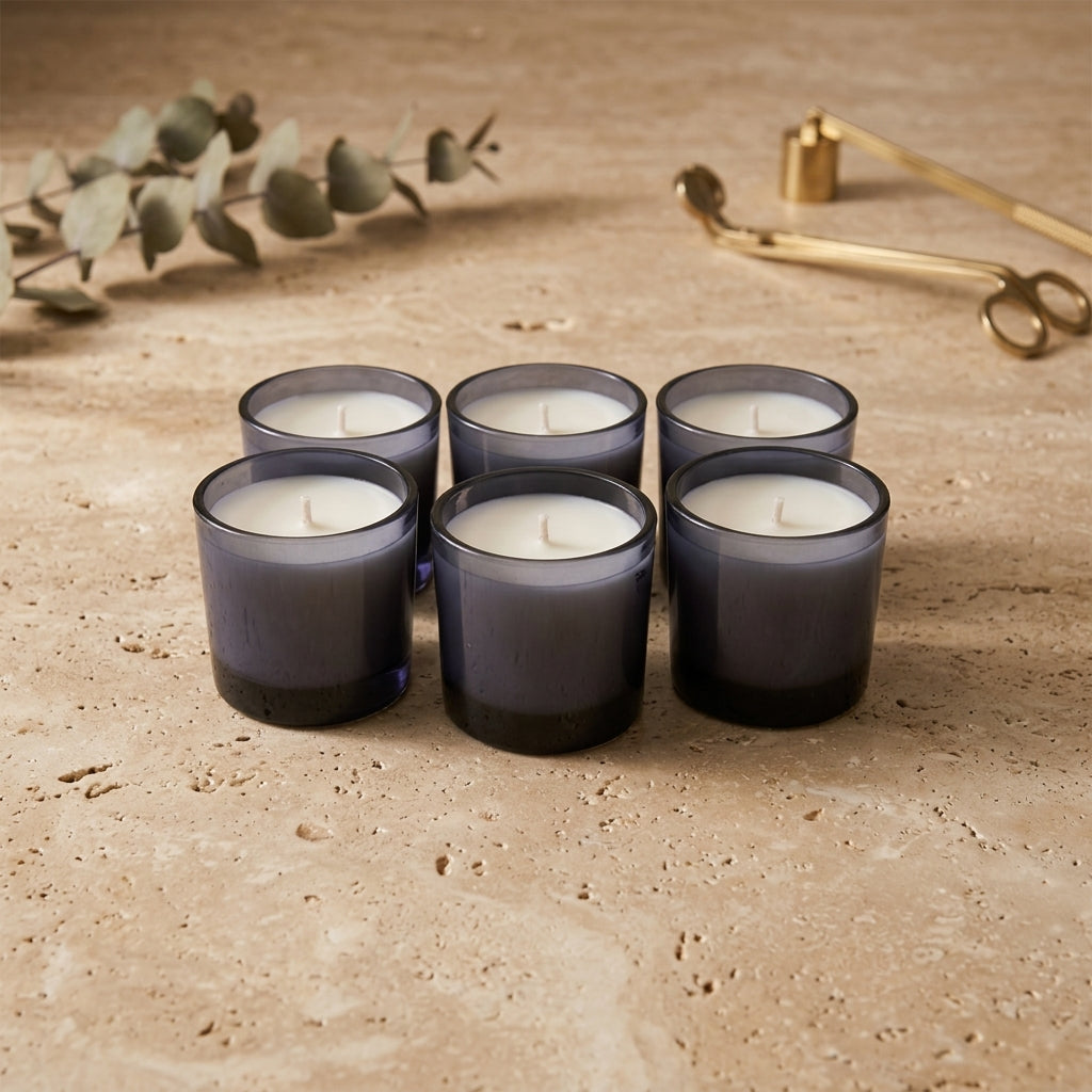 Shot Glass Candle- Dark Blue | Melt & Mold